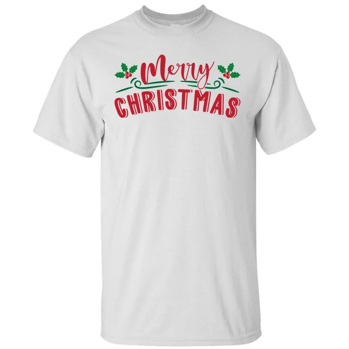 Merry Christmas Holiday Gift Tall T-Shirt