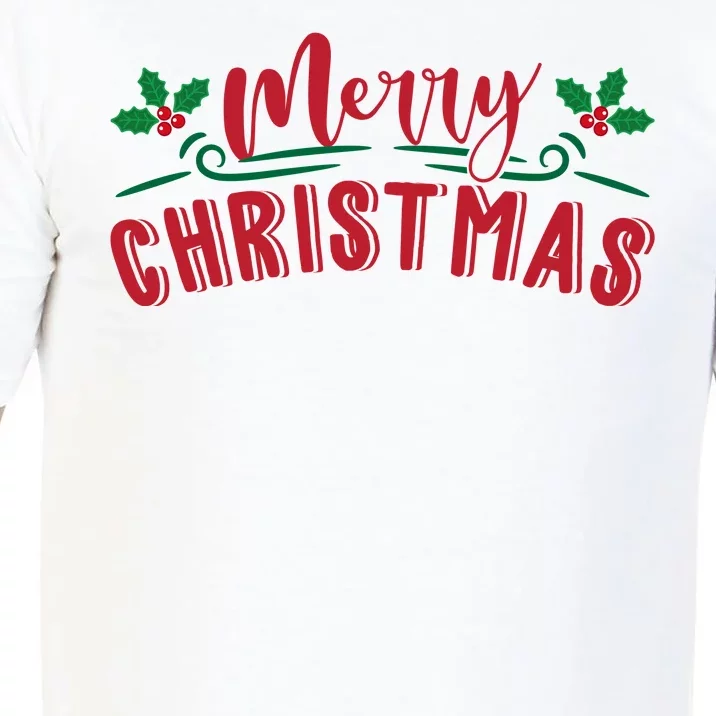 Merry Christmas Holiday Gift Comfort Colors T-Shirt