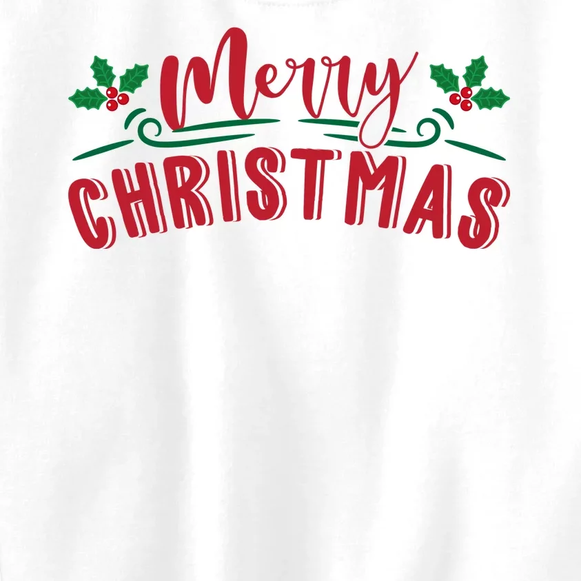 Merry Christmas Holiday Gift Kids Sweatshirt