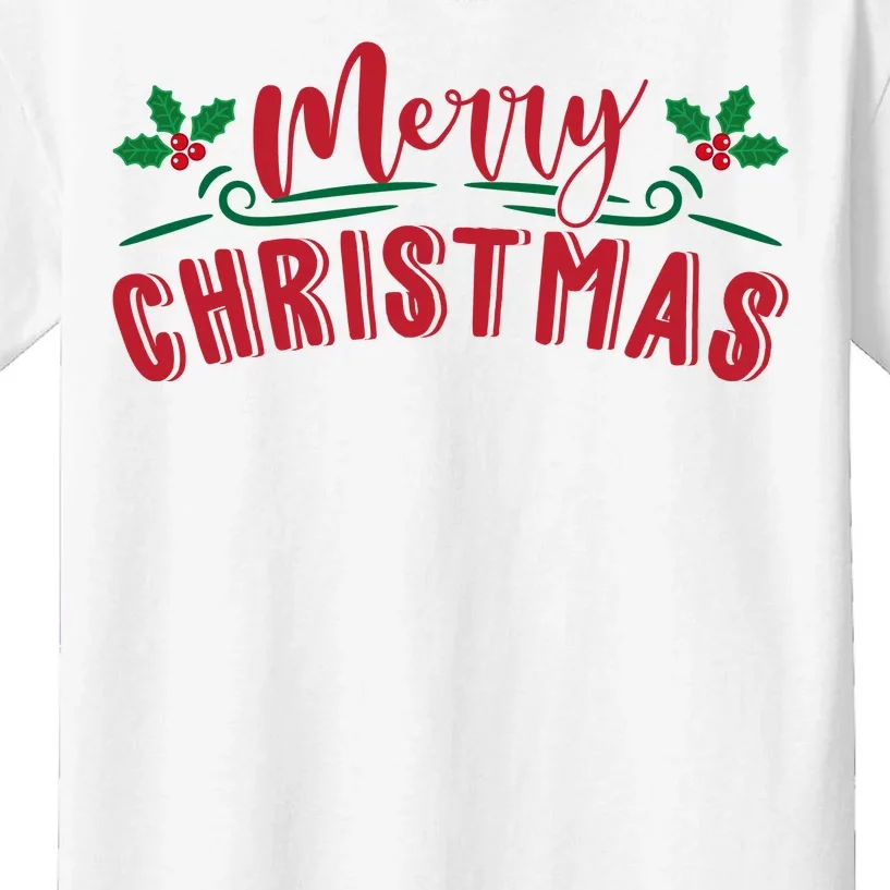 Merry Christmas Holiday Gift Kids T-Shirt