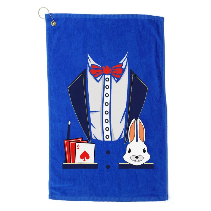 Magician Costume Halloween Magic Show Gift Platinum Collection Golf Towel