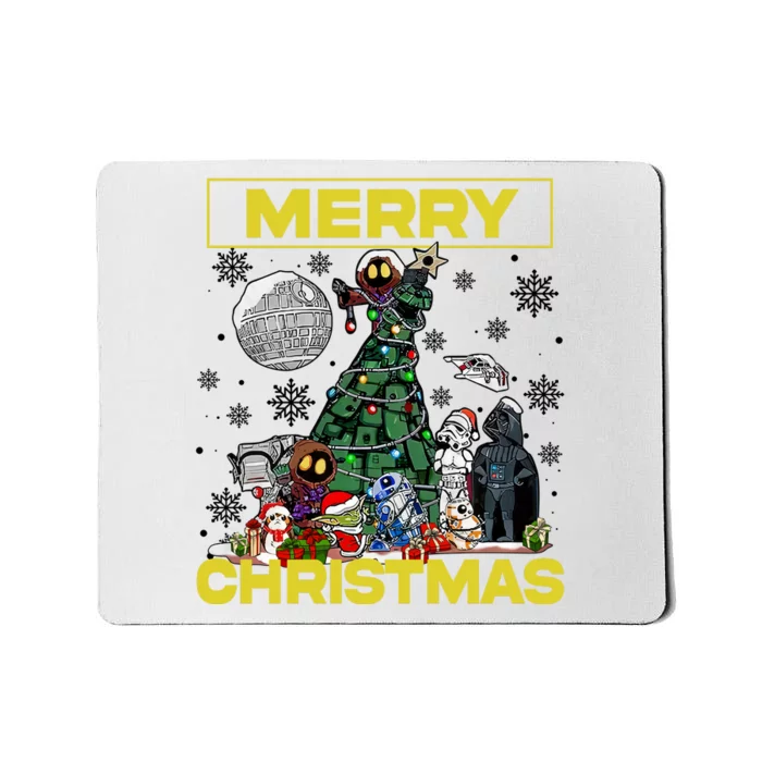 Merry Christmas Happy Holiday Season Mousepad