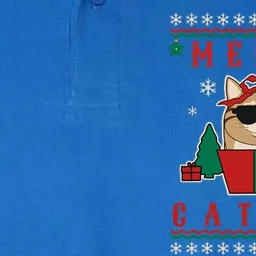 Merry Catmas! Have a purrfect holiday season! Softstyle Adult Sport Polo