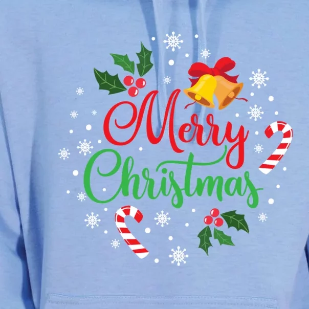 Merry Christmas Happy Family Xmas Gift Idea Unisex Surf Hoodie