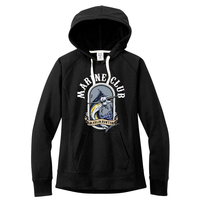 Marlin Club Hunter Women's Fleece Hoodie