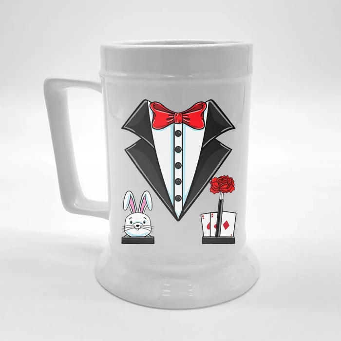 Magician Costume Halloween Front & Back Beer Stein