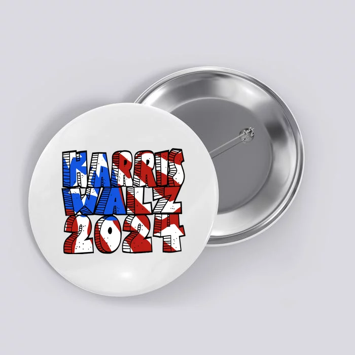 Michael Chabon Harris Walz 2024 Button