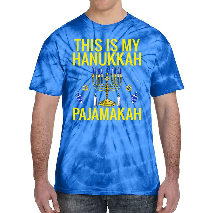 Merry Chrismukkah Happy Hanukkah Family Christmas Tie-Dye T-Shirt