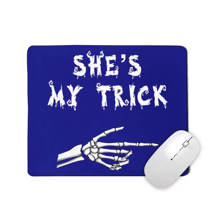 Matching Couples Halloween Outfit His And Hers Funny Costume Gift Mousepad