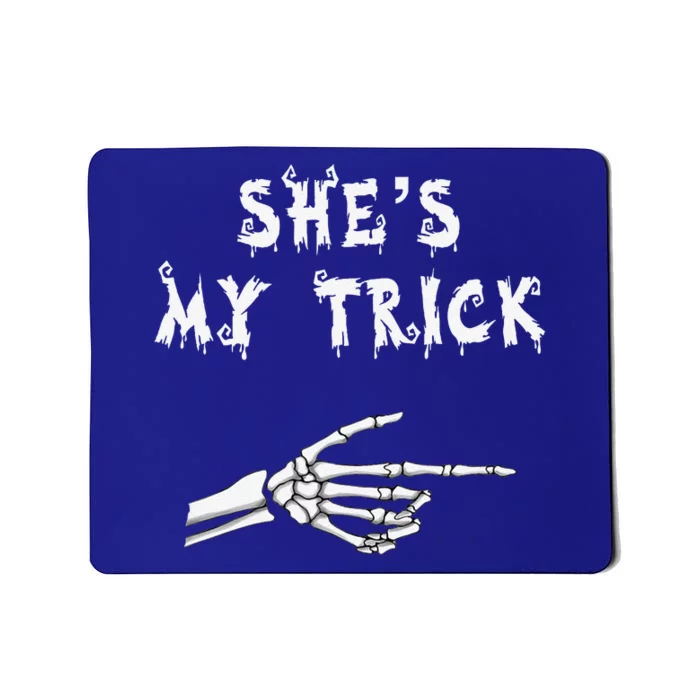 Matching Couples Halloween Outfit His And Hers Funny Costume Gift Mousepad