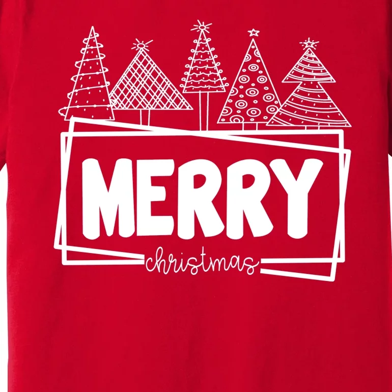 Merry Christmas Holiday Festive Premium T-Shirt