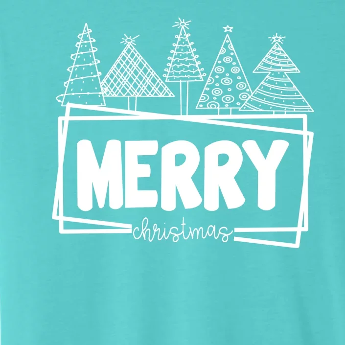 Merry Christmas Holiday Festive ChromaSoft Performance T-Shirt