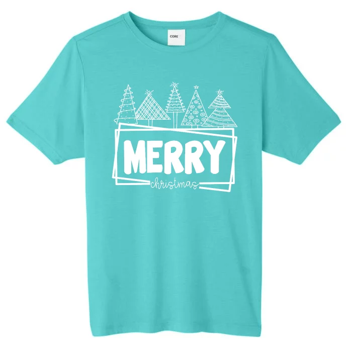 Merry Christmas Holiday Festive ChromaSoft Performance T-Shirt