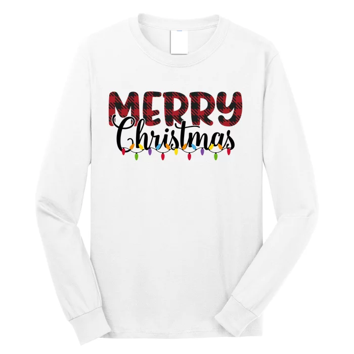 Merry Christmas Holiday Festive Long Sleeve Shirt