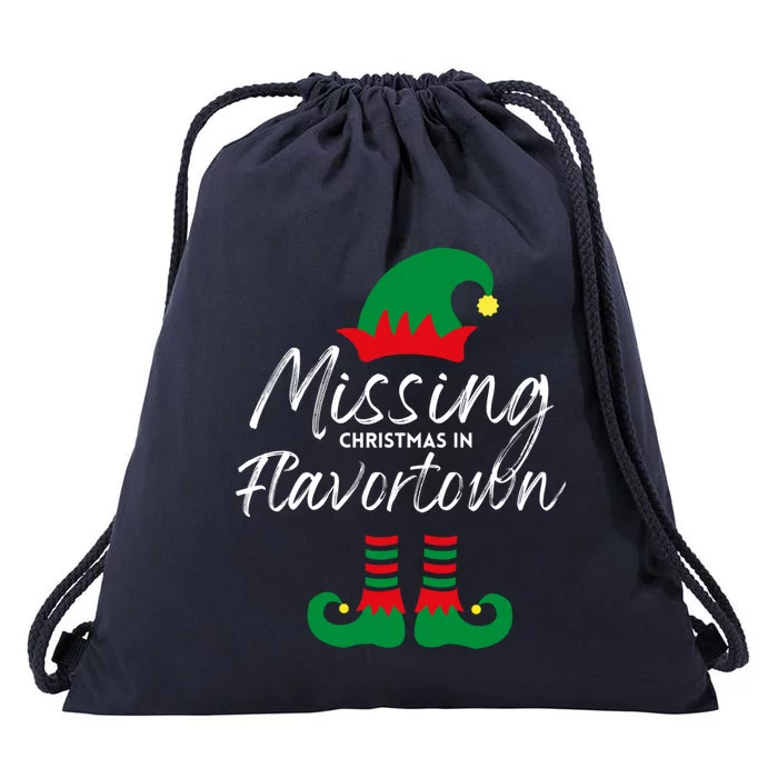 Missing Christmas In Flavortown Gift Drawstring Bag