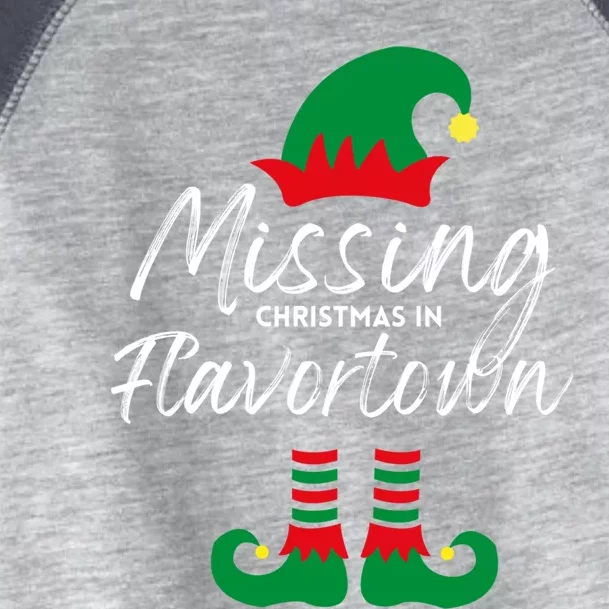 Missing Christmas In Flavortown Gift Toddler Fine Jersey T-Shirt