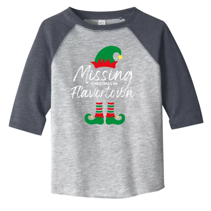 Missing Christmas In Flavortown Gift Toddler Fine Jersey T-Shirt