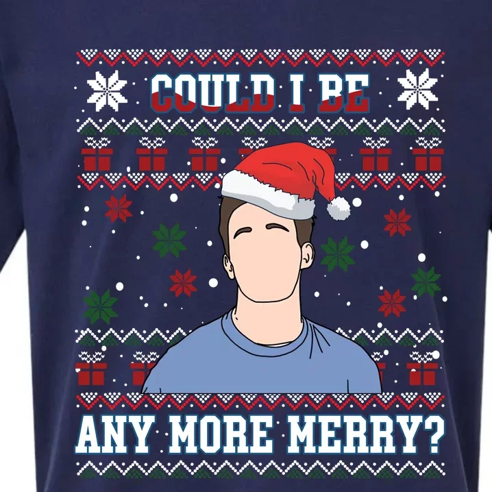 Matthew Could I Die Any More Merry Christmas Holiday Rip Friends Sueded Cloud Jersey T-Shirt