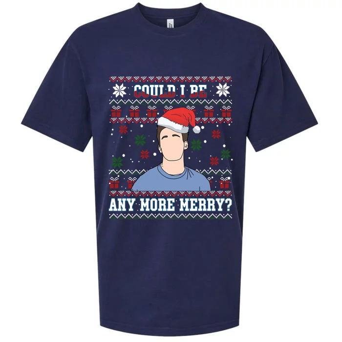 Matthew Could I Die Any More Merry Christmas Holiday Rip Friends Sueded Cloud Jersey T-Shirt