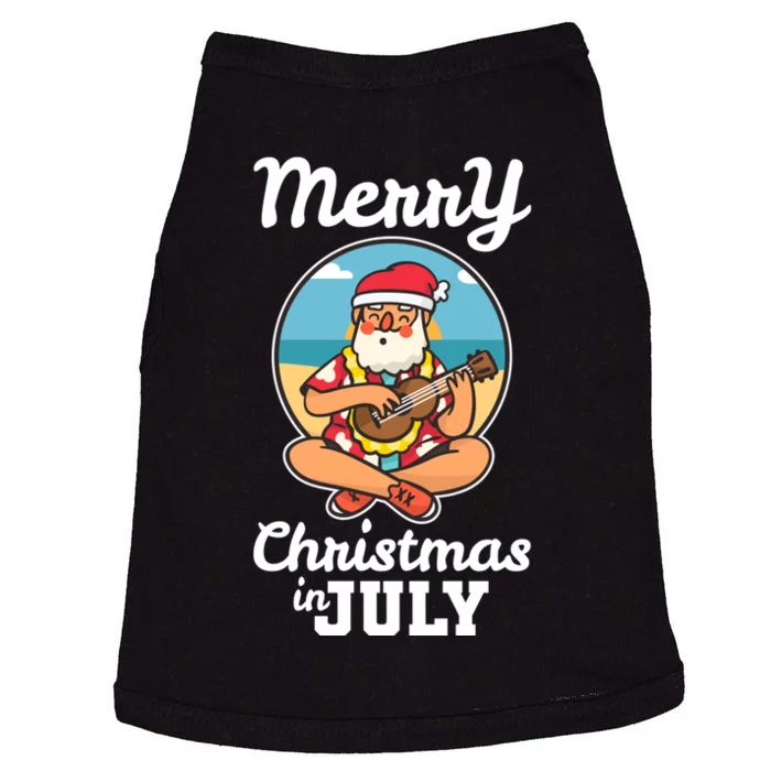 Merry Christmas In July Doggie Tank