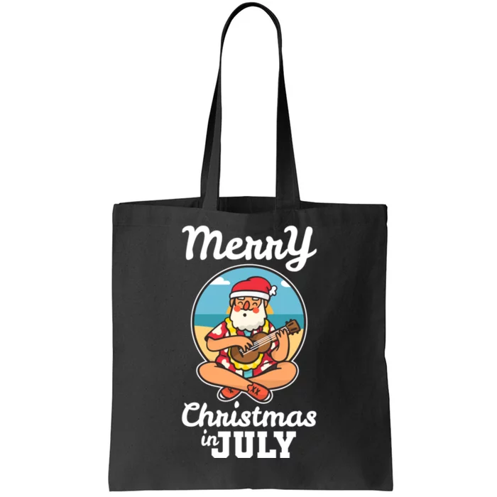 Merry Christmas In July Tote Bag