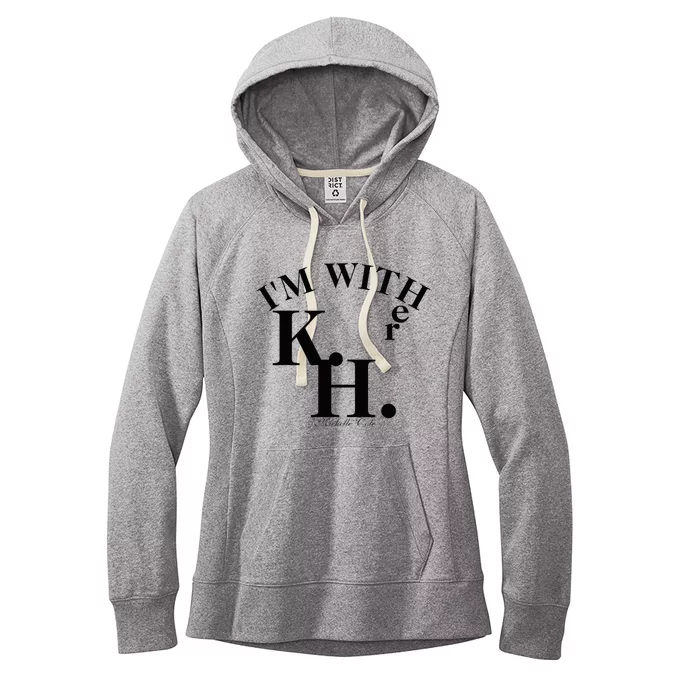 Michelle Cole Is With Kamala Women's Fleece Hoodie