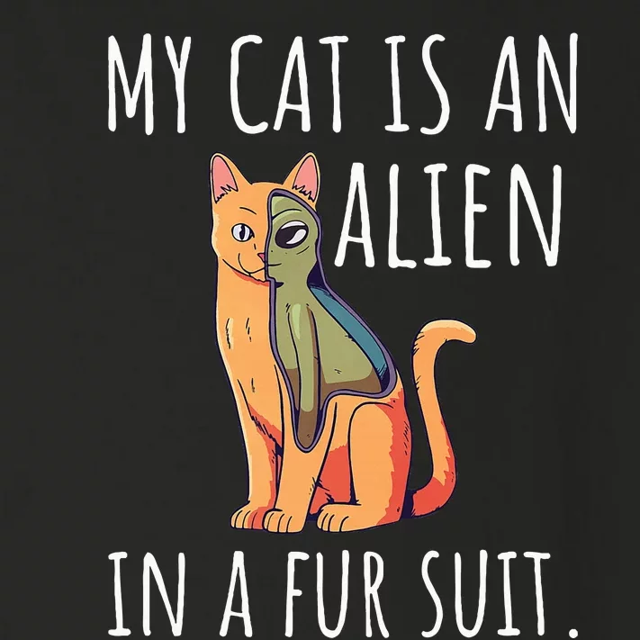 My Cat Is An Alien In A Fur Suit Toddler Long Sleeve Shirt