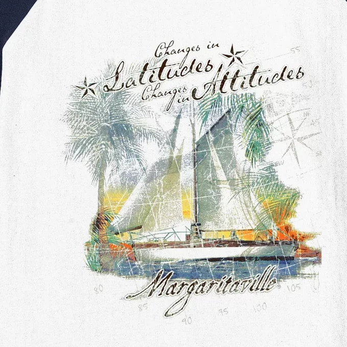 Margaritaville Changes In Latitude Baseball Sleeve Shirt