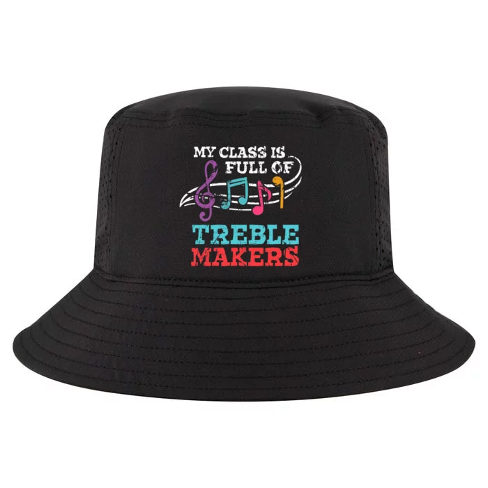 My class is full of treble makers /Back2School Music teacher Cool Comfort Performance Bucket Hat