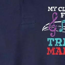 My class is full of treble makers /Back2School Music teacher Softstyle Adult Sport Polo