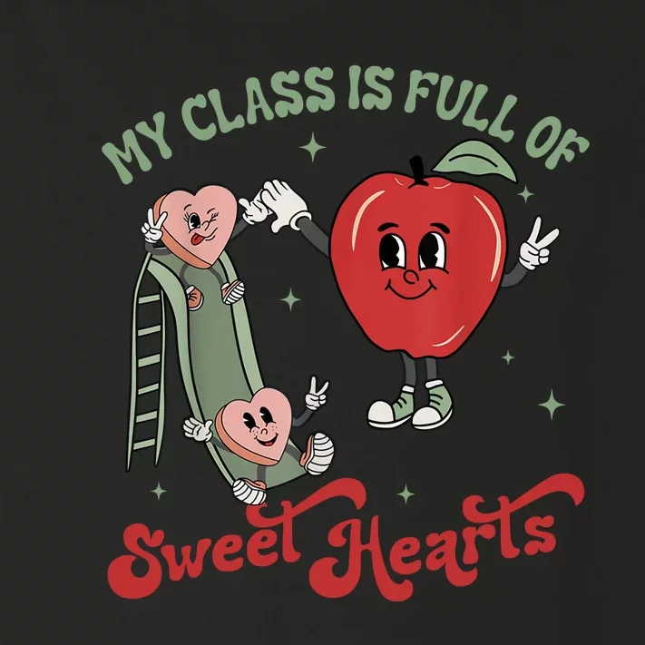 My Class Is Full Of Sweer Heart Apply 100 Days Of School Matching Group Lover Toddler Long Sleeve Shirt