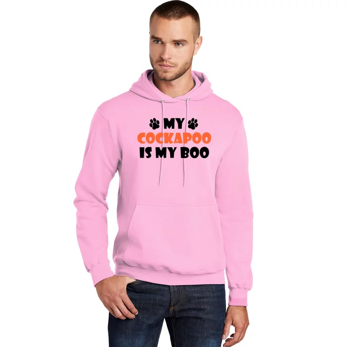 My Cockapoo Is My Boo Halloween Dog Owner Funny Gift Hoodie