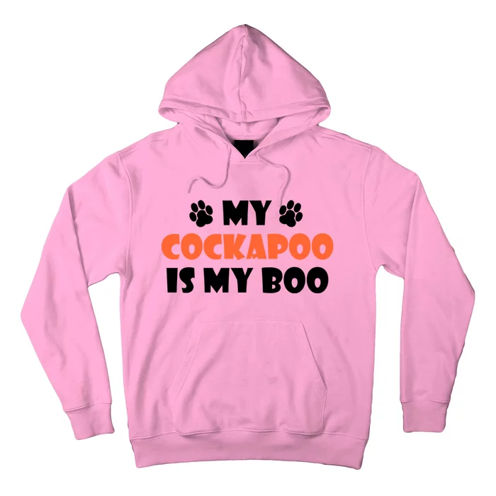 My Cockapoo Is My Boo Halloween Dog Owner Funny Gift Hoodie