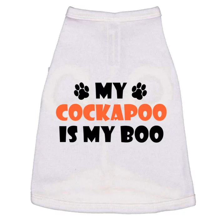 My Cockapoo Is My Boo Halloween Dog Owner Funny Gift Doggie Tank