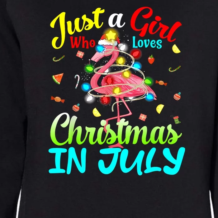 Merry Christmas In July Santa Beach Party Summer Vacation Womens California Wash Sweatshirt