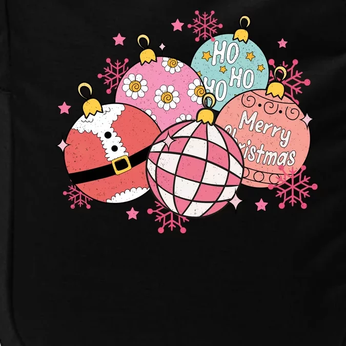 Merry Christmas Jingle Balls Cute Holiday Impact Tech Backpack