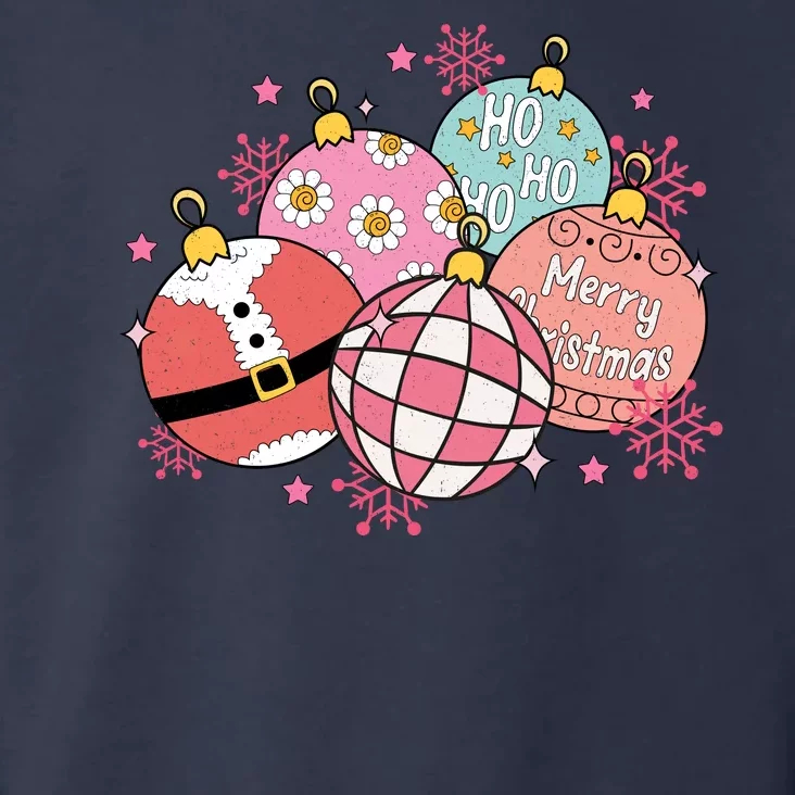 Merry Christmas Jingle Balls Cute Holiday Toddler Hoodie