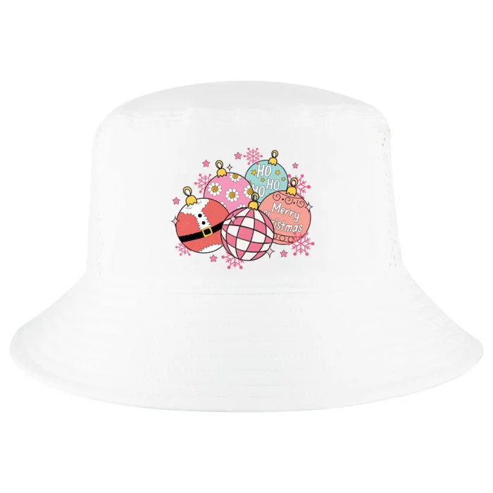 Merry Christmas Jingle Balls Cute Holiday Cool Comfort Performance Bucket Hat