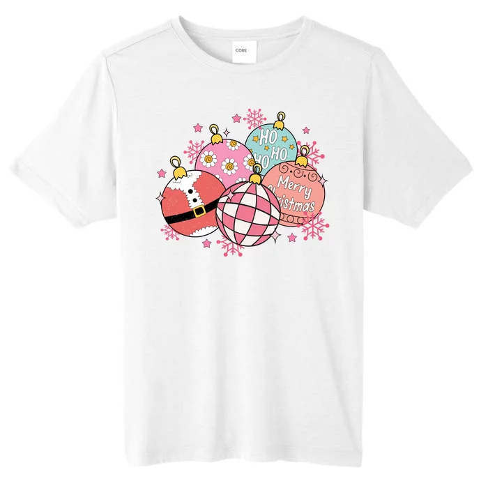 Merry Christmas Jingle Balls Cute Holiday ChromaSoft Performance T-Shirt