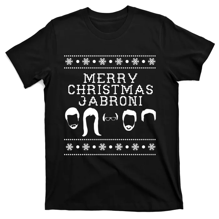 Merry Christmas Jabroni Ugly Christmas T-Shirt