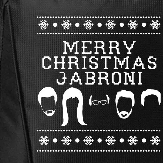 Merry Christmas Jabroni Ugly Christmas City Backpack