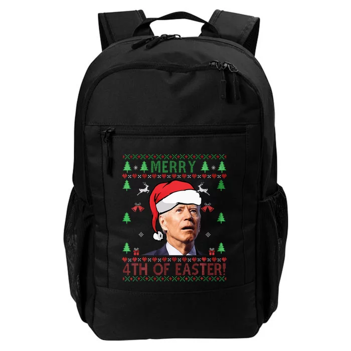 Merry Christmas Joe Biden Happy 4th of July Daily Commute Backpack