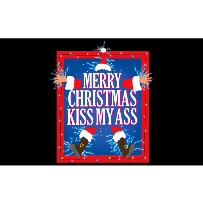 Merry Christmas Kiss My Ass Funny Christmas Vacation Movie Bumper Sticker