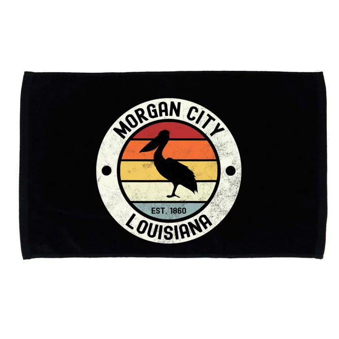 Morgan City Louisiana Microfiber Hand Towel