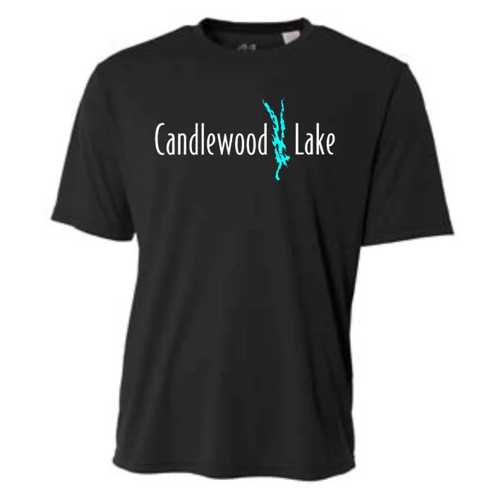 Minimalist Candlewood Lake Connecticut Cooling Performance Crew T-Shirt