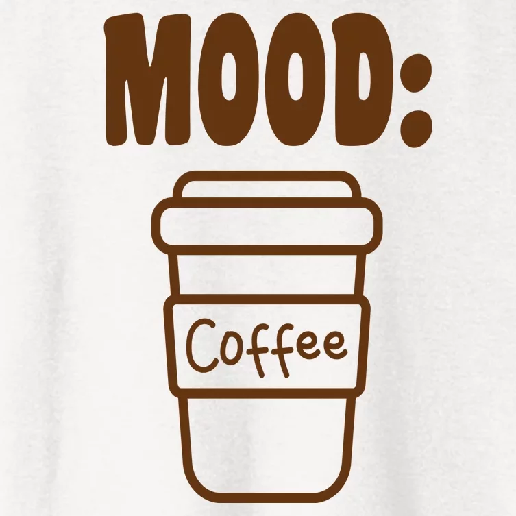 Mood Coffee Lover Women's Crop Top Tee