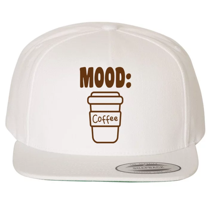 Mood Coffee Lover Wool Snapback Cap