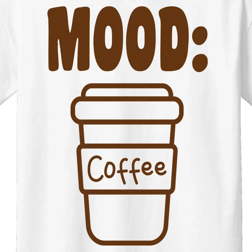 Mood Coffee Lover Kids T-Shirt