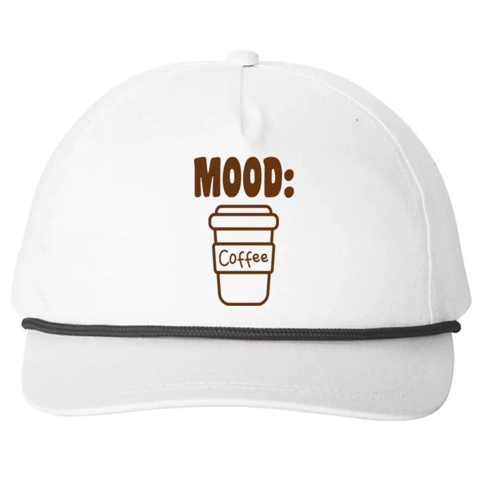 Mood Coffee Lover Snapback Five-Panel Rope Hat