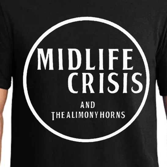 Midlife Crisis Logo Pajama Set